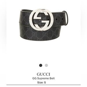 Authentic Gucci Belt